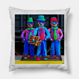 Plasticine Porters Pillow