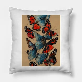 Butterflies Ascending Pillow