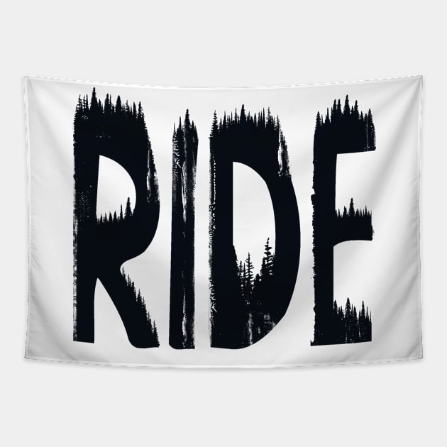 Ride Tapestry by Bongonation