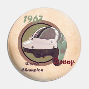 1967 Denny Hulme Pin