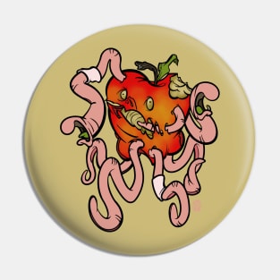 Rotten Apple Pin