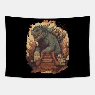 Godzilla King of the Monsters: All Hail the King Tapestry