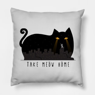 Take Meow Home Pillow