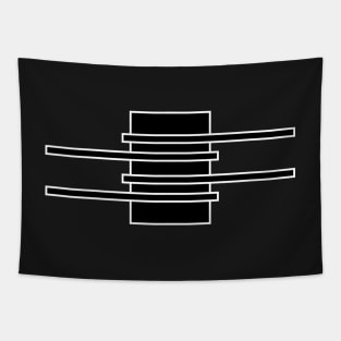 Black Lines | Minimalist Tapestry