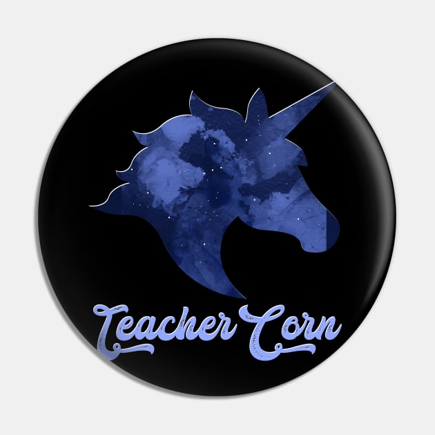 Teacher Unicorn Pin by Imutobi