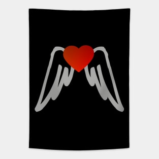 Winged heart Tapestry