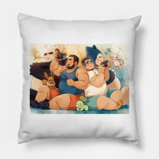 Gamer couple Pillow