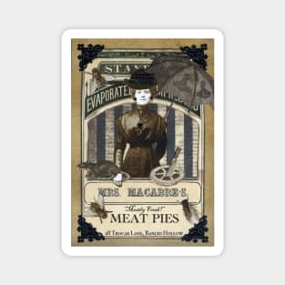 Mrs. Macabre's Meatpies Magnet