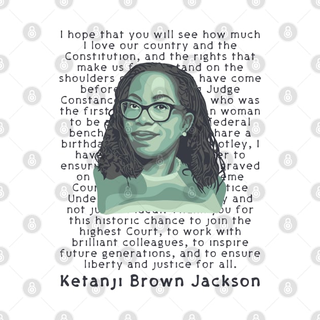 Ketanji Brown Jackson Quote by Slightly Unhinged