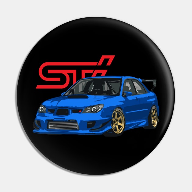 Subaru Impreza WRX STi GDB Hawkeye Pin by cowtown_cowboy