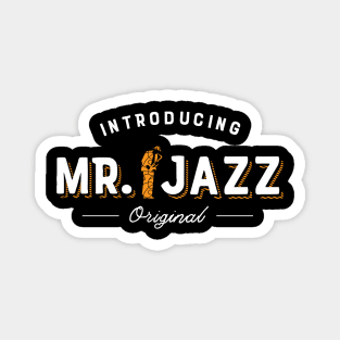 Vintage Jazz Club Style Magnet