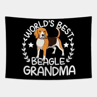 World's Best Beagle Grandma Tapestry