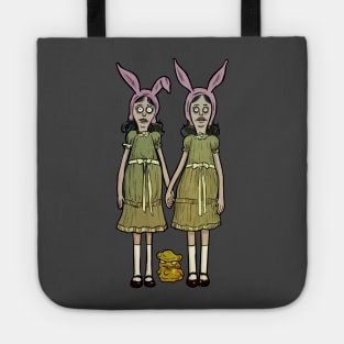 Louise Bobs Burger The Shining parody horror design Tote