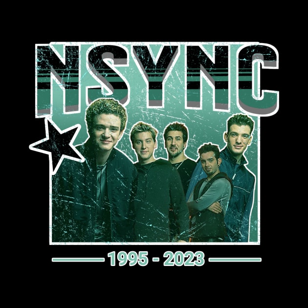 Nsync Green Vintage 90s by top snail