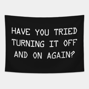 Have you tried turning it off and on again? Tapestry