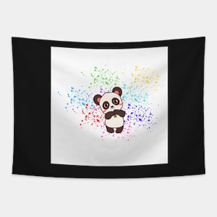 Hug Me Panda Bear Tapestry