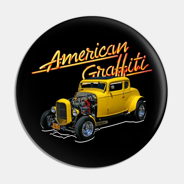 Funny American Graffiti Shirt Special Vintage Racing Car Pin by tinastore