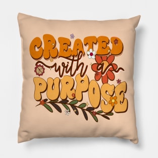 New Creation - Created with a Purpose - 2 Corinthians 5:17 Pillow