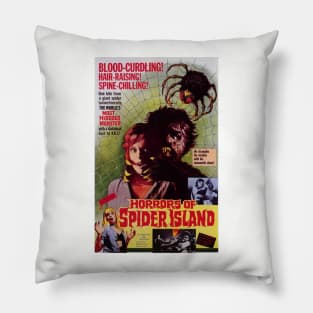 Horrors Of Spider Island Pillow