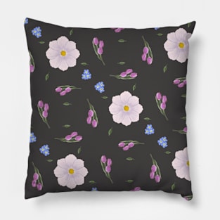 Three Flowers Pillow