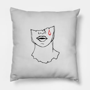 Bust Lineart Pillow