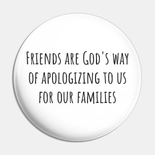 For Our Families Pin