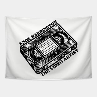 Knox Harrington The Video Artist Funny The Dude Lebowski Maude's Friend Logo Tapestry