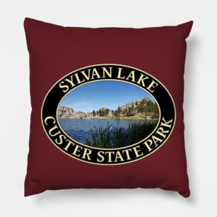 Sylvan Lake at Custer State Park in Custer, South Dakota Pillow