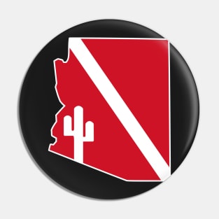 Request for amrix11 - Red Cactus Flag Pin