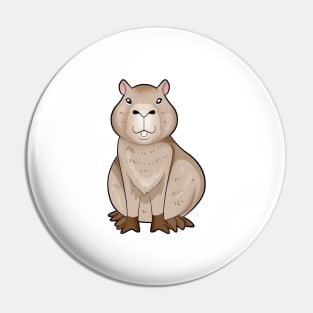 Kawaii Capybara Pin