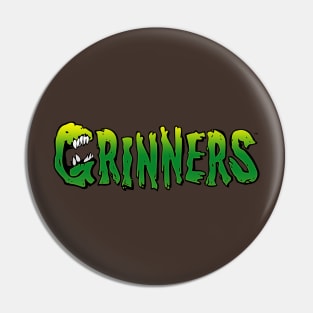 Grinner Green Pin