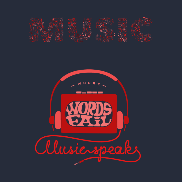 Words fails - music speaks by Imutobi