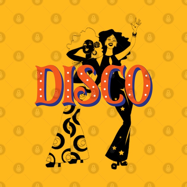 Vintage Dancing Disco Queen by STYLISH CROWD TEES