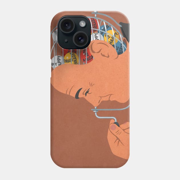 Lotto Head Phone Case by John Holcroft