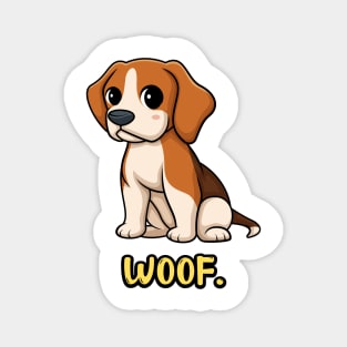 Chibi Kawaii Beagle Dog Magnet