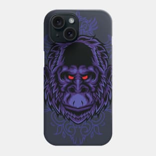 Gorilla Head Phone Case