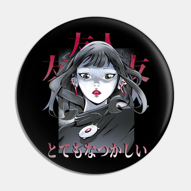 Dramatic Pose Anime Girl Pin by FelippaFelder