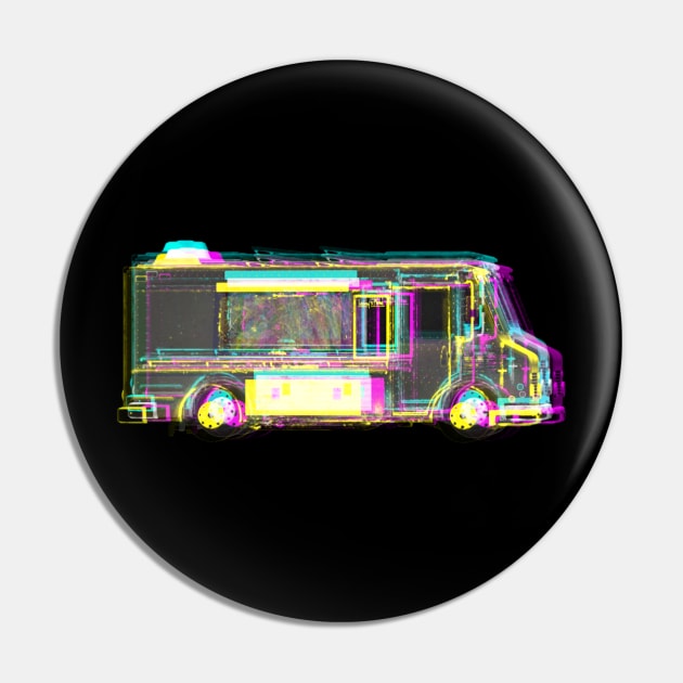 Glitch My Food Truck Pin by L'Appel du Vide Designs by Danielle Canonico