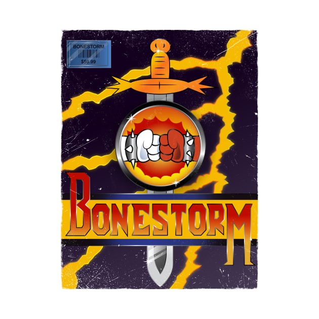 Bonestorm Cover Vintage by demonigote