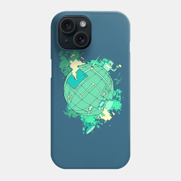 Modern World Phone Case by bt92130