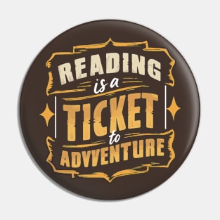 Reading Adventure Library Student Teacher Book Pin