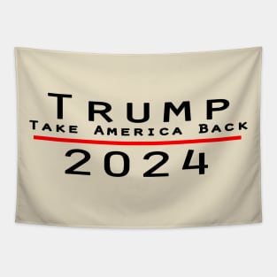 Trump take America back 2024 Tapestry