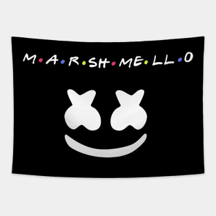 marshmello smile friends Tapestry