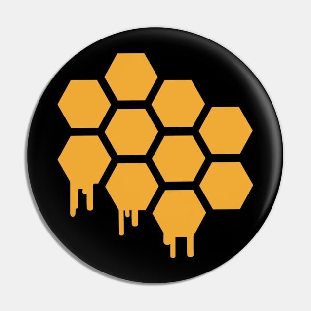 Honeycomb Pin by Designzz