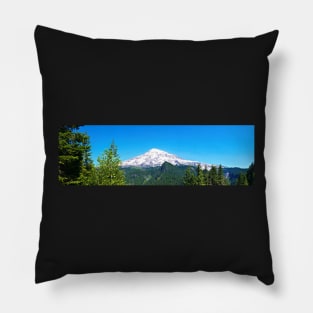 Mt. Rainier Panorama Pillow