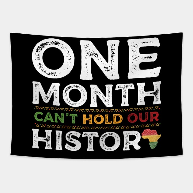 one month cant hold our history Tapestry by Gaming champion