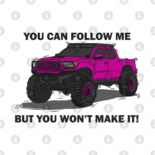 Toyota 4Runner Monster - Pink by 4x4 Sketch