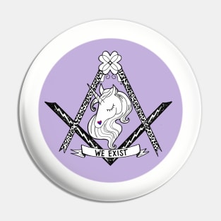 Bisexual Illuminati Pin