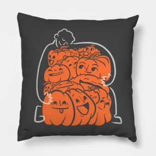 Halloween Art Pumpkin Picker Pillow