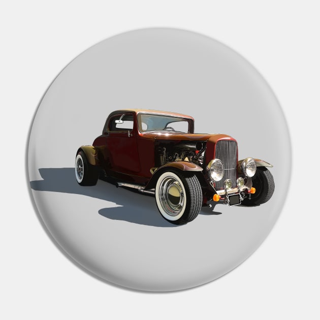 1932 Ford Model A Coupe - stylized Pin by mal_photography